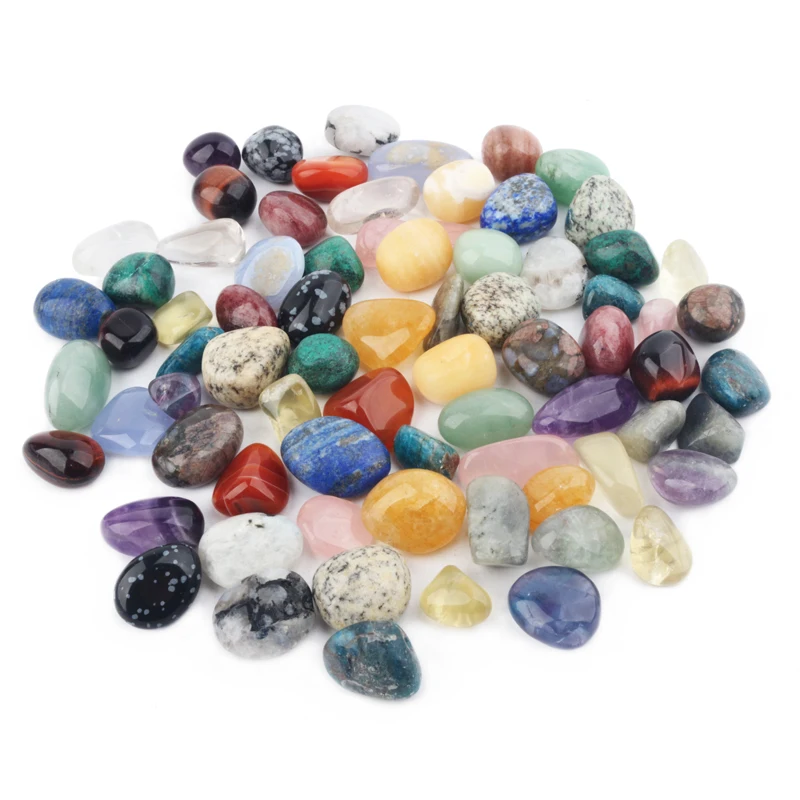 

wholesale mixed tumble stones natural crystal tumble
