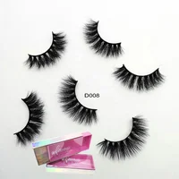 

Wholesale own brand 3d mink lashes private label 5D mink eyelashes vendor