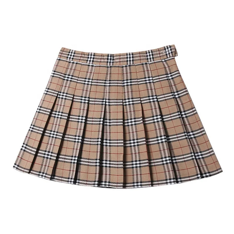 

Hot Sale Pleated Skirt Girls Faldas With Pants Zipper Tennis Short Women Skirts, Khaki,dark blue,purple,green,red,black