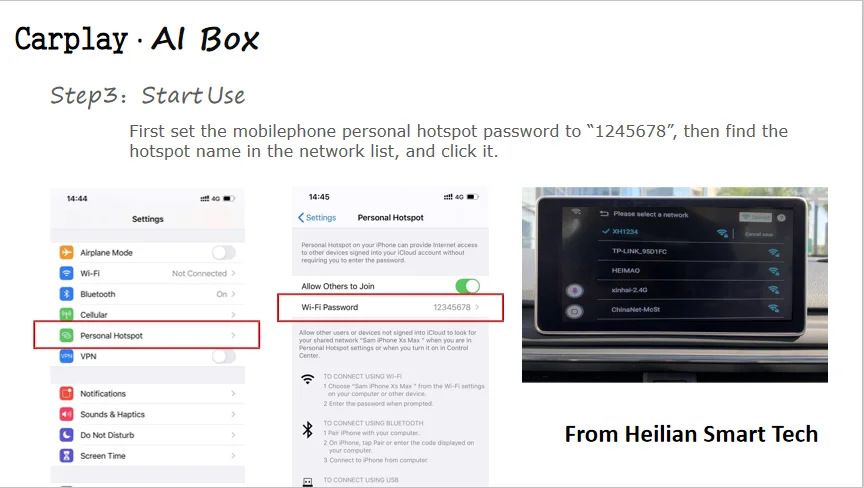 Automotive CarPlay Smart Box Car Video Interface for universal cars apple carplay