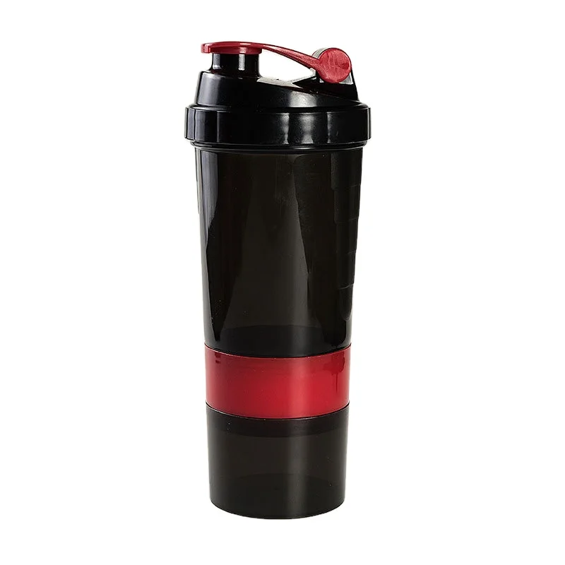 

500 ML Custom Logo BPA Free Wholesale Whey Protein Shaker Water Bottles with Tea Infuser Sport Plastic Eco-friendly
