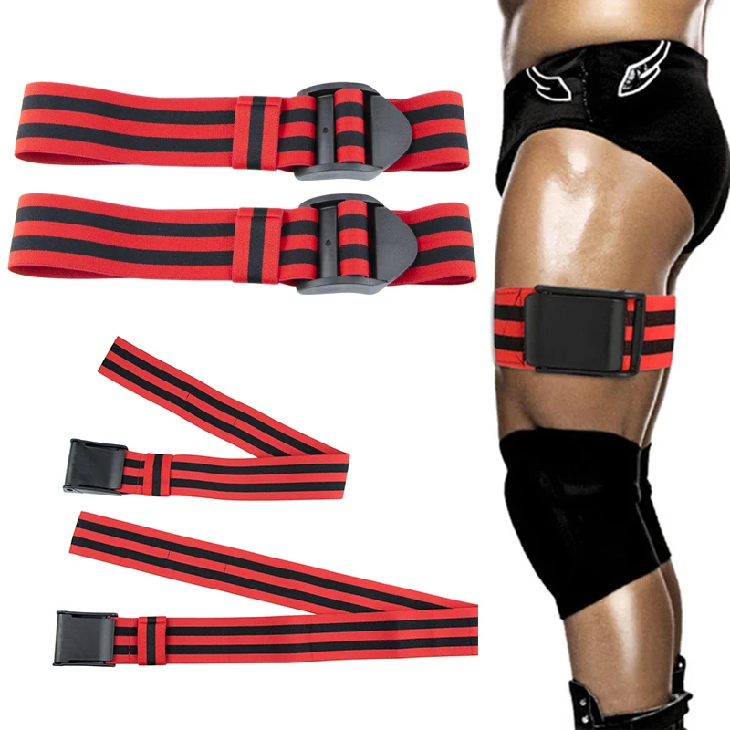 

Custom Blood Flow Restriction Bands Resistance Occlus Training Band By Bfr Bands legs, Red