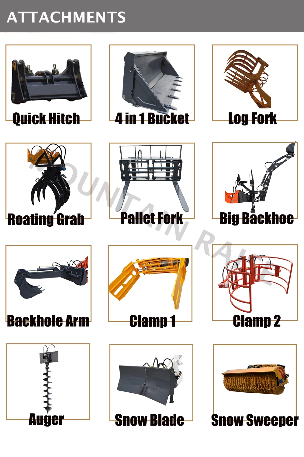  CE certificate 5 ton wheel loader MR650B