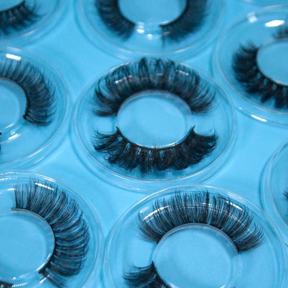 

Good Quality Wholesale Mink Vendor Lashes3d 25Mm Full 25Mm-30Mm Russian Strip Eyelash D Curl, Natural black