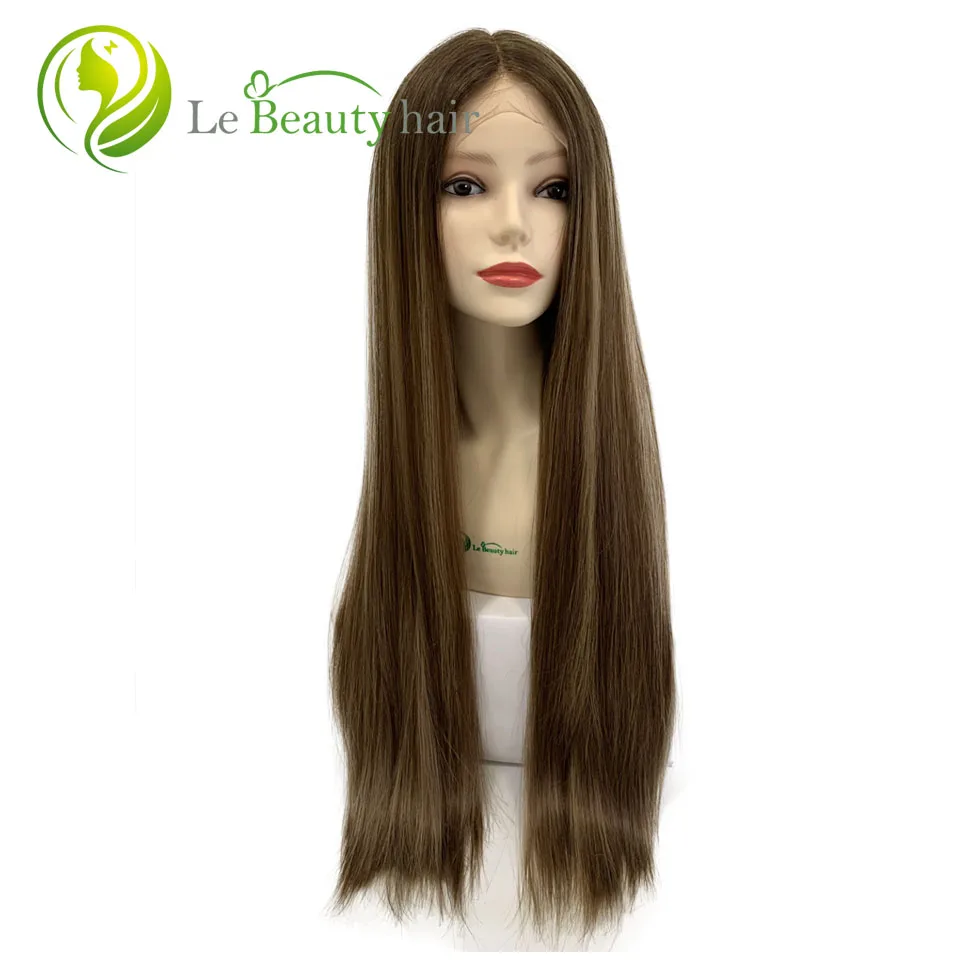 

Wholesale Price Jewish Wig Kosher Wigs European Virgin Hair Swiss Lace Top Wig For White Women