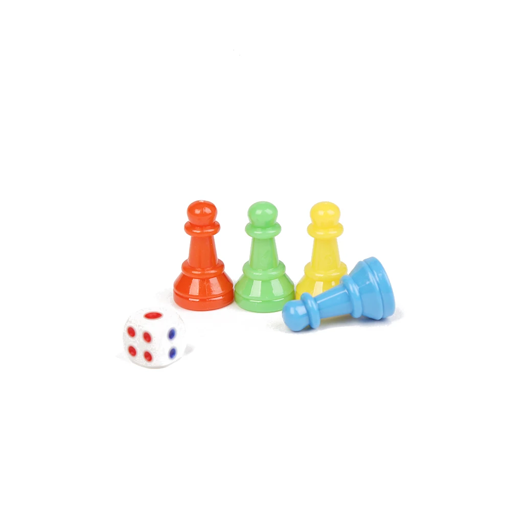 

China suppliers high quality pawn game fancy pawns board game plastic board game pawns