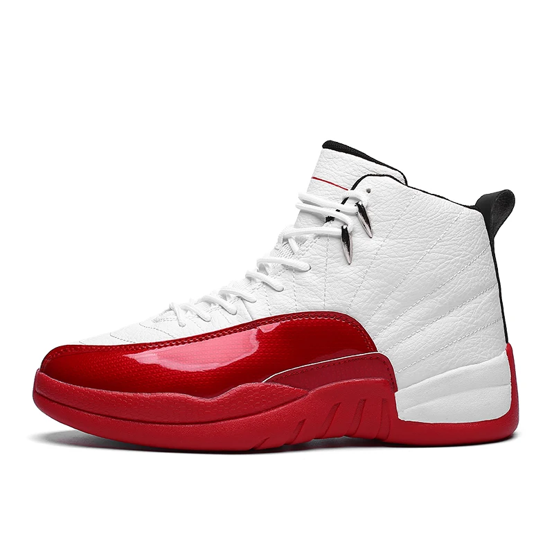 

2020 New Design Custom Logo High Quality Factory Sales American Size Sport Shoes Jordon Basketball Shoes men, Black,white,red