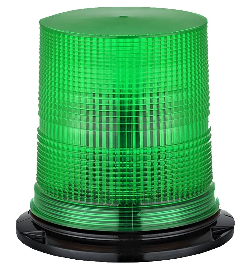 Green Strobe Beacon Led Warning Light For Heavy Duty Rotating Beacon