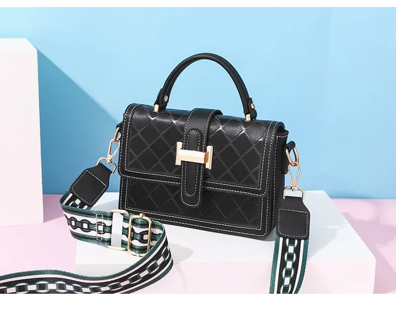 

High Quality Japanese Small Long Strap Messenger Bags Lightweight Retro PU Leather Shoulder Bag for Women