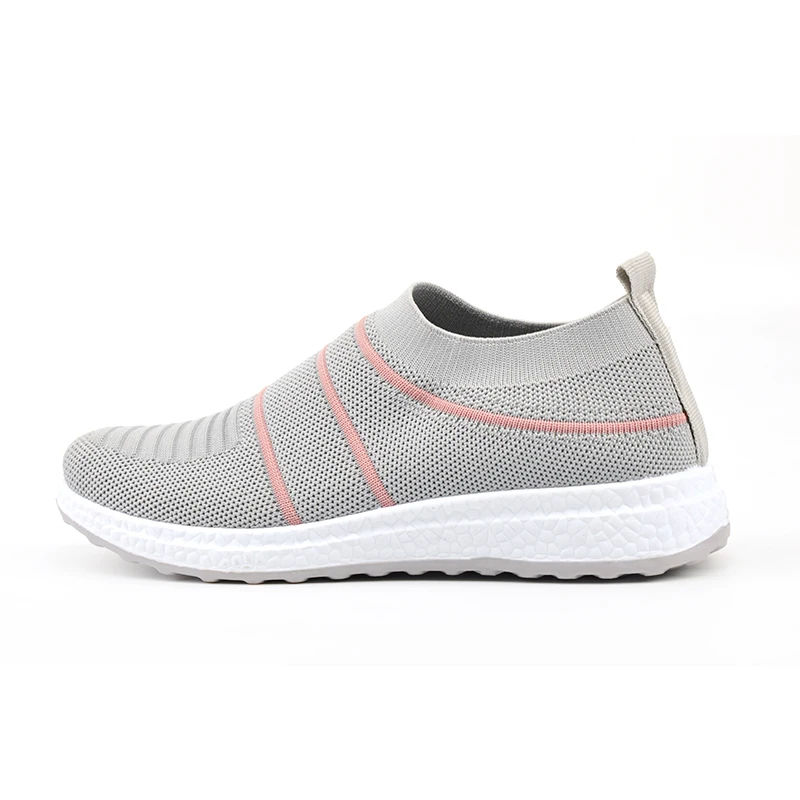 
Latest Comfortable Flat Casual Fabric Shoes Women Fly Knitting Sock Shoes 