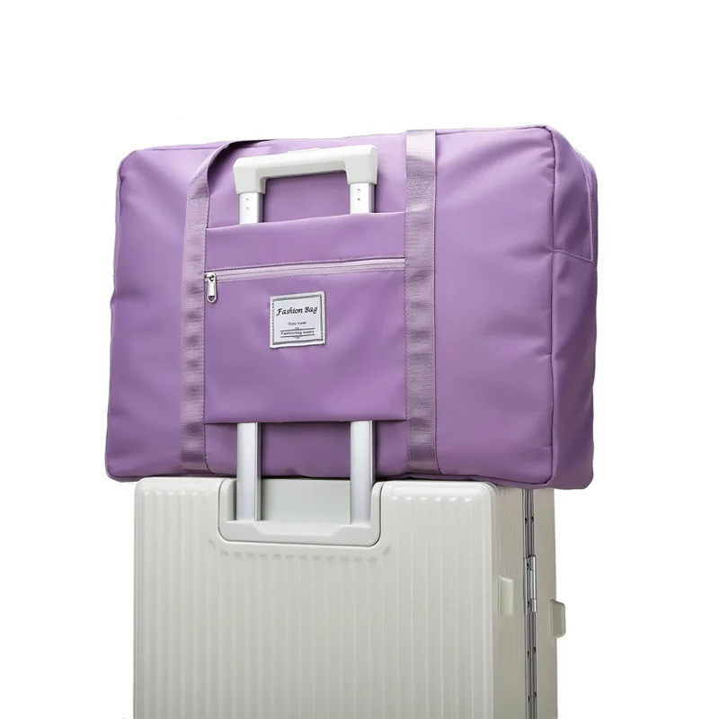 

Wholesale Large Capacity Foldable Custom Logo Sports Fitness Luggage Travel Bag Yoga Bag