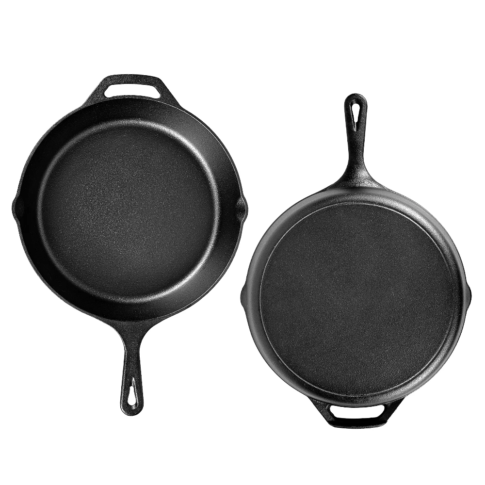 

New design of OEM cast iron gas cooking nonstick frying pan skillet
