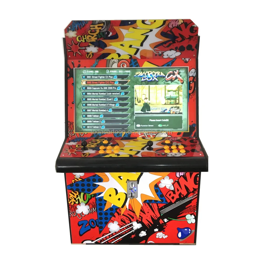 

2021 hot 32 inch Pandoras Box fighting game machine arcade games machines coin operated, As picture