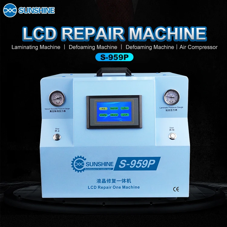 Sunshine Ss-959p 2in1 Lcd Repair Laminating&remove Bubble Machine - Buy  Phone Laminating Machine,Lcd Repair Machine Product on Alibaba.com