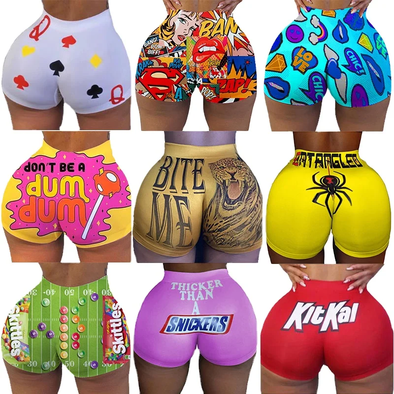 

Top Ranking Bulk High Waist Hot Sexy Boosie Biker Candy Shorts Ladies Snack Shorts, Picture