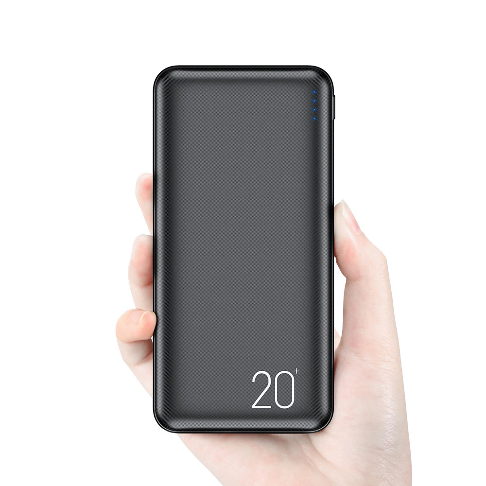 

Free Shipping FLOVEME 2 usb Portable Phone Charger Powerbank 20000mah Mobile Power Bank