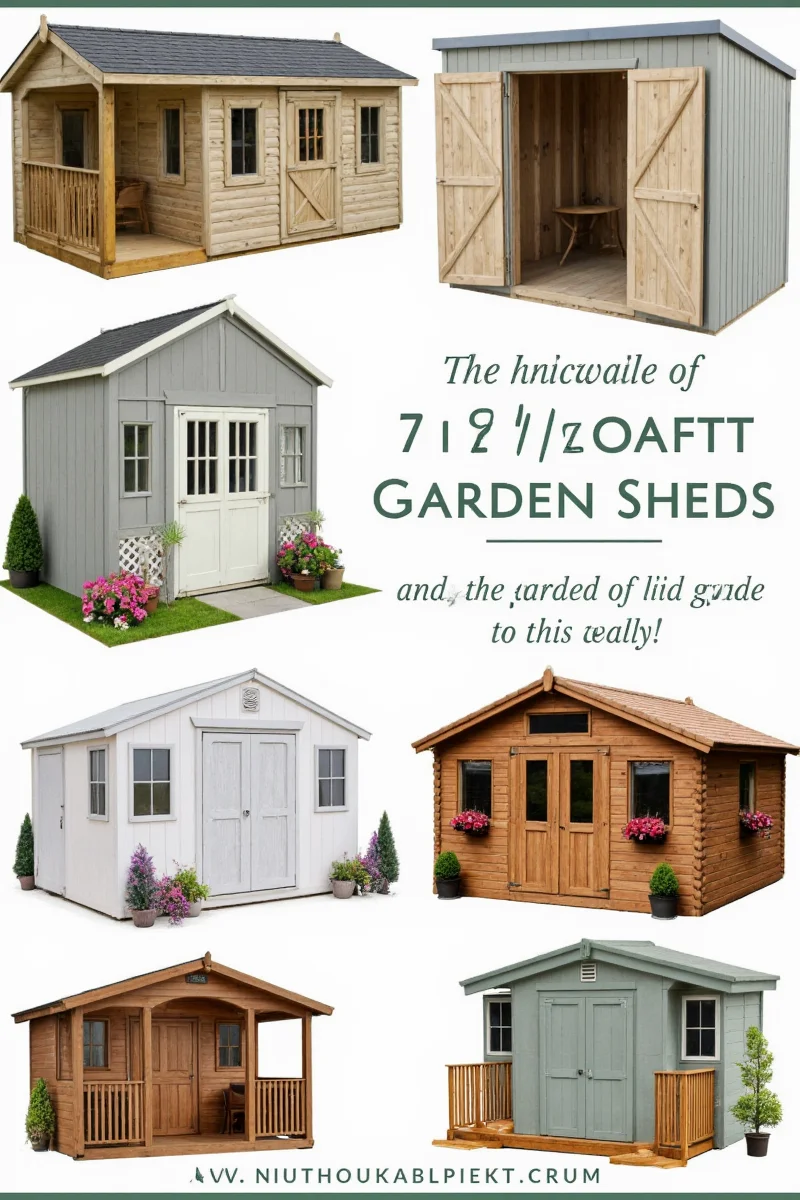 Happy family relaxing in a cozy garden shed