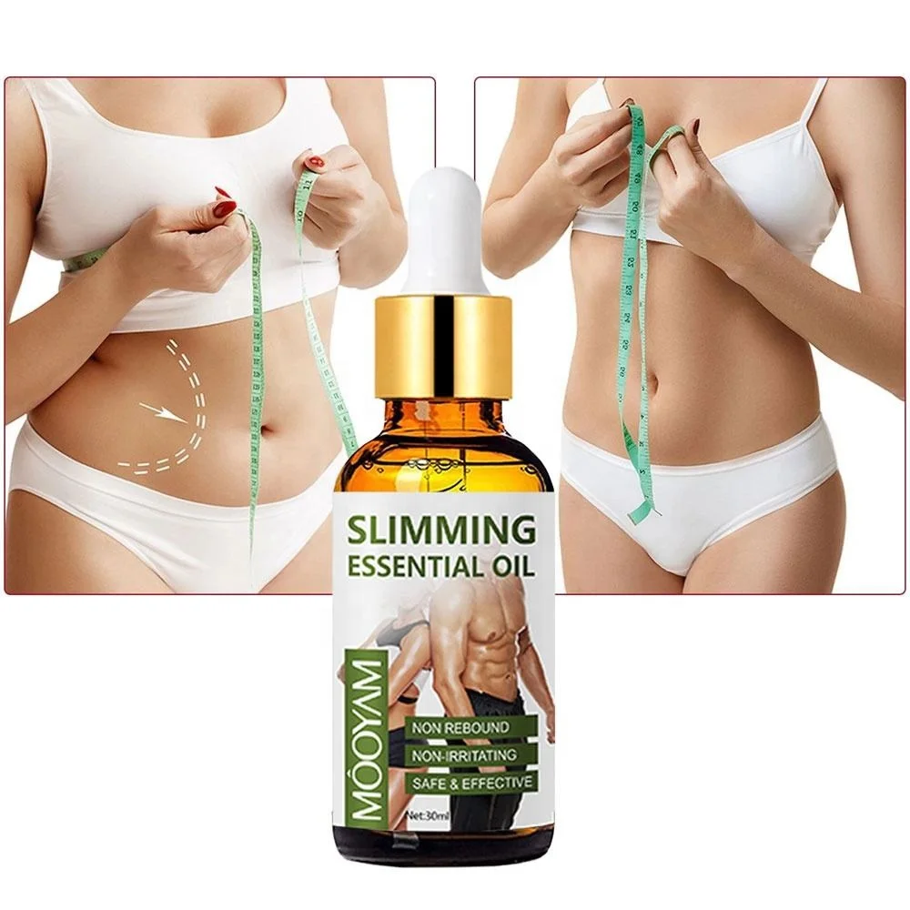 

Cellulite Slimming Oil Lose Weight Slim Down Cream Fast Fat Burning Essence Oil Belly Thigh Body Slimming Essential Oil