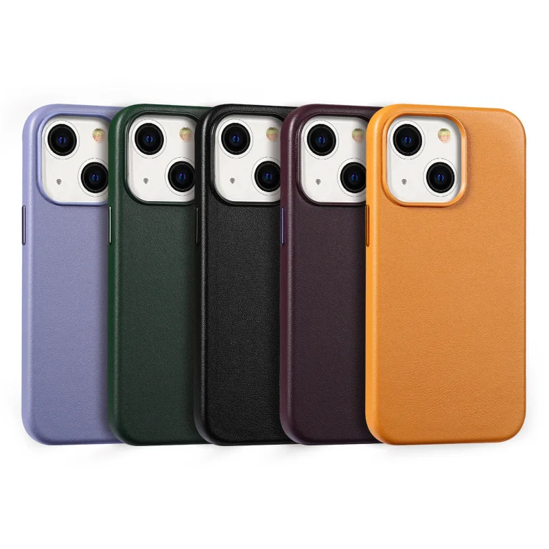 

Handodo Luxury Full Wrapped Premium Vegan Leather Phone case for iPhone 13 Pro Max