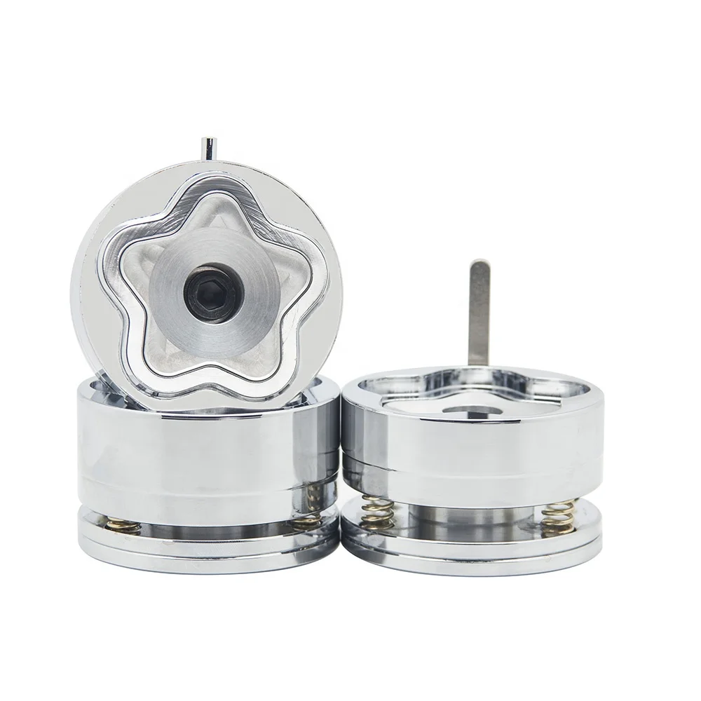 

Hot Sale High Quality Star Shape Interchangeable Button Badge Making Machine Button Maker Mould