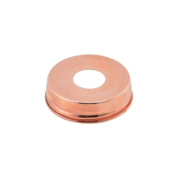 All Kinds Colors Custom Wide Mouth 304 Stainless Steel Soap Dispenser Black Mason Candle Jar Lids for Mason Jar