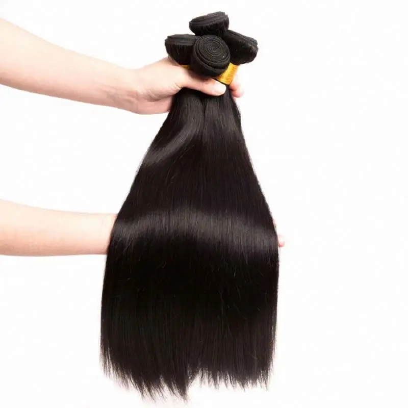 

34 Inches Top 100% For Afro Women And Men Bone Straight Human Hair Extensions