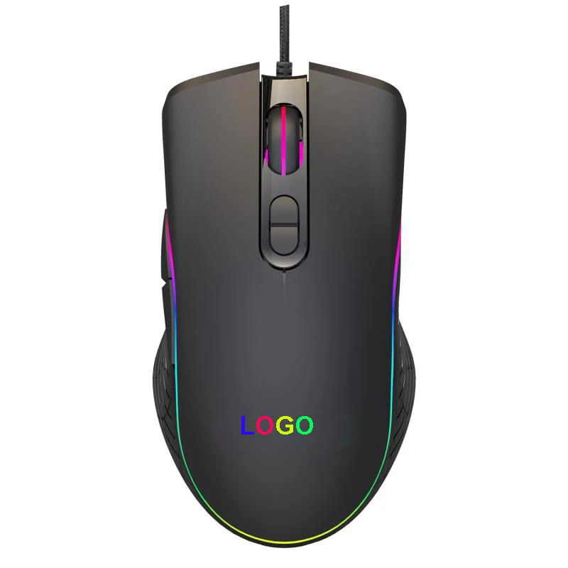 

Computer Mice Gamer Wired-Gaming-Mouse Laptop 5500DPI Desktop Optical-Usb 7-Buttons LED mouse, Customised