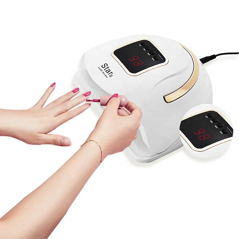 

72w LED Nail Lamp Light Curing Gel Varnish Polish Manicure Drying USB UV Lamp Art Sun Power Beauty