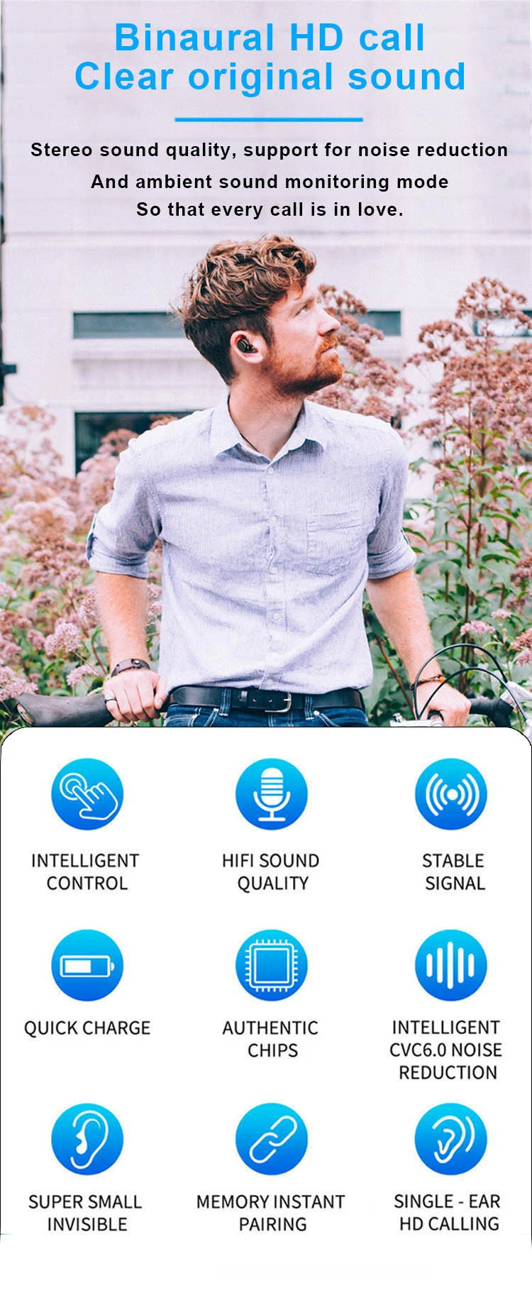 Handsfree For Mobile Phones Headphones Workout Gaming Headphones - ANKUX.COM