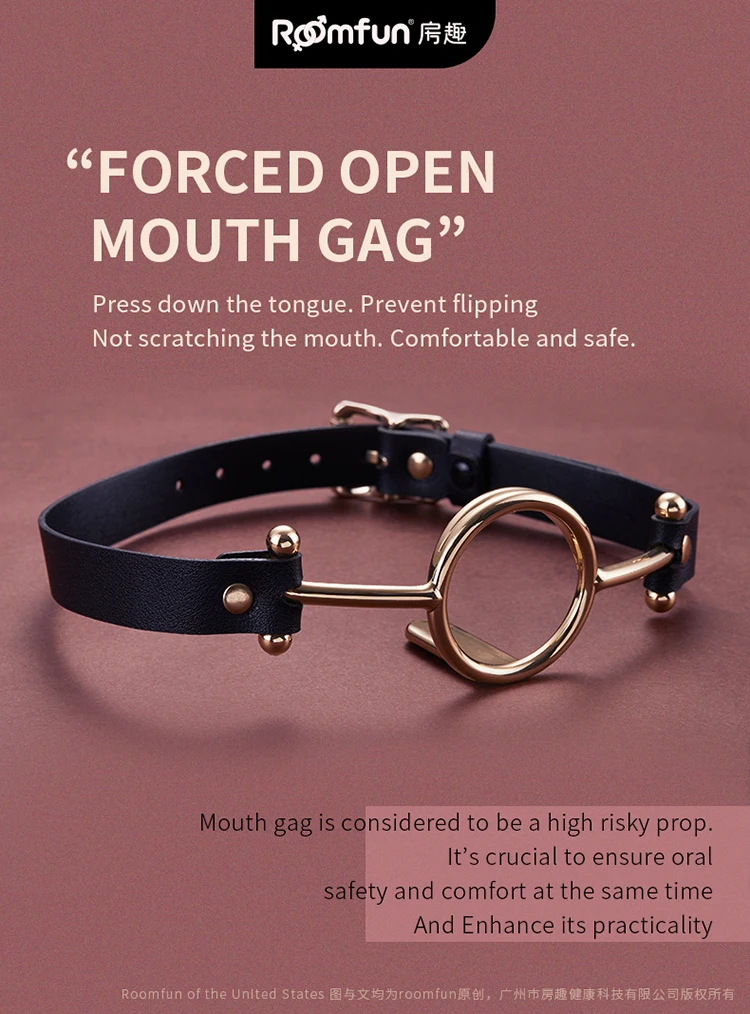open mouth ring gag