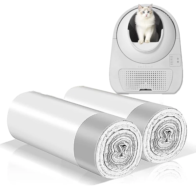 

Pet Poop Bags for Catlink AI Intelligent Voice Automatic Cat Litter Box Special Dog Garbage Bag 2 Rolls