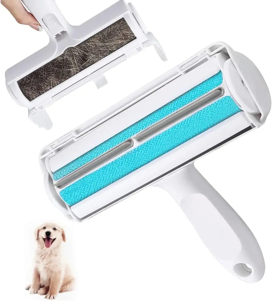 

Reusable One Hand Operate Way Pet Hair Remover Roller Removing Dog Cat Self Cleaning Lint removal broom roller brush