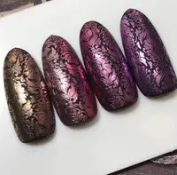 

Unigel new arrival metallic stamping gel 6 colors/12 colors for uv/led nail gel polish