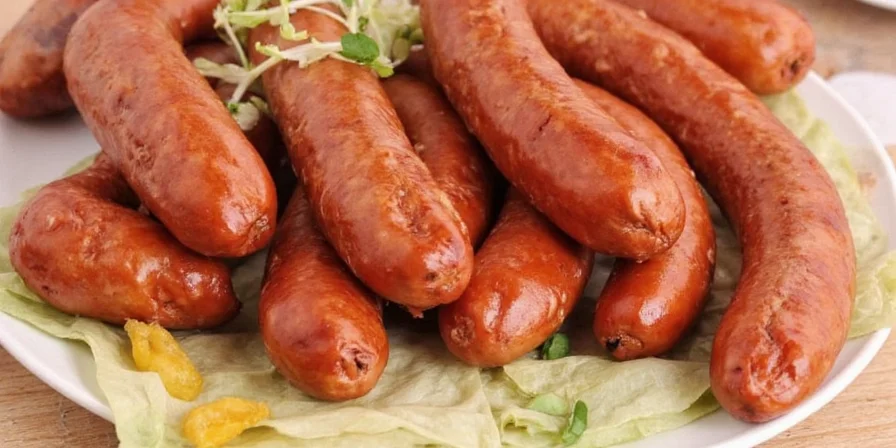 Making Thüringer Rostbratwurst at home - step by step
