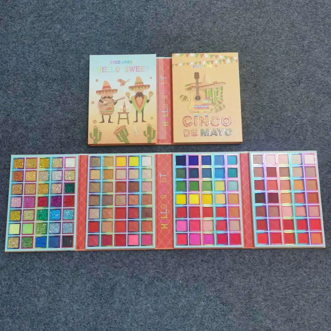 

140 color Cosmetic Makeup Eyeshadow Metallic Shimmer Eye Shadow Palette for sale