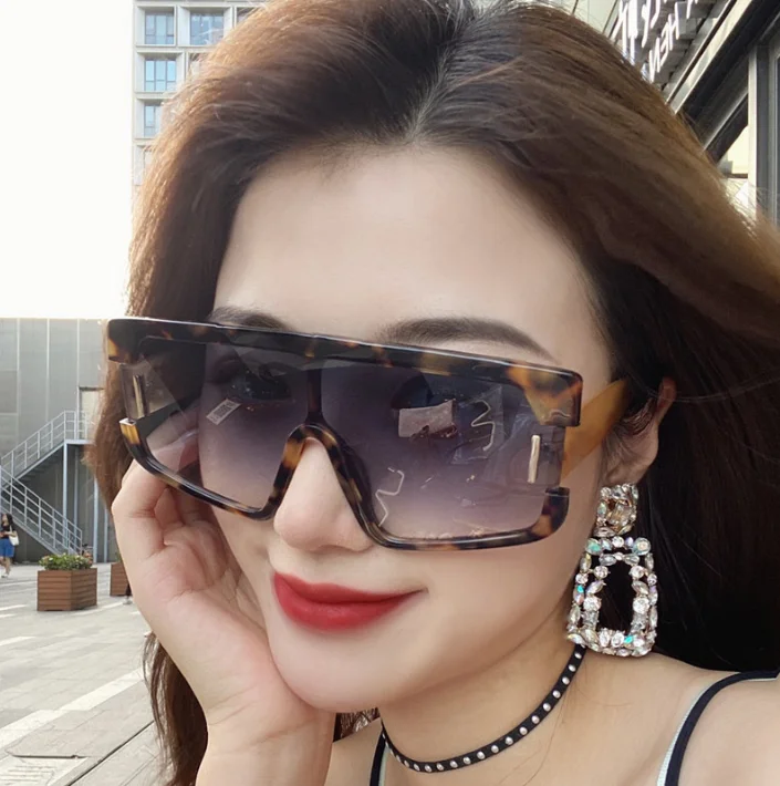 

fashion 2021 new integrated pink sunglassesWomen's personalized oversized sun glassessun glasses, Custom colors