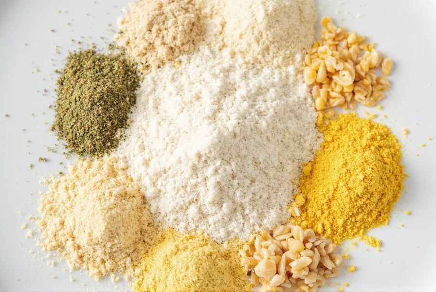 Different pasta seasoning powder blends