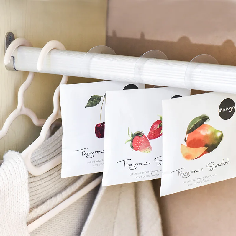 

Bedroom room Air freshener Portable Fruit scent sachet bag sachet packaging, Customized color