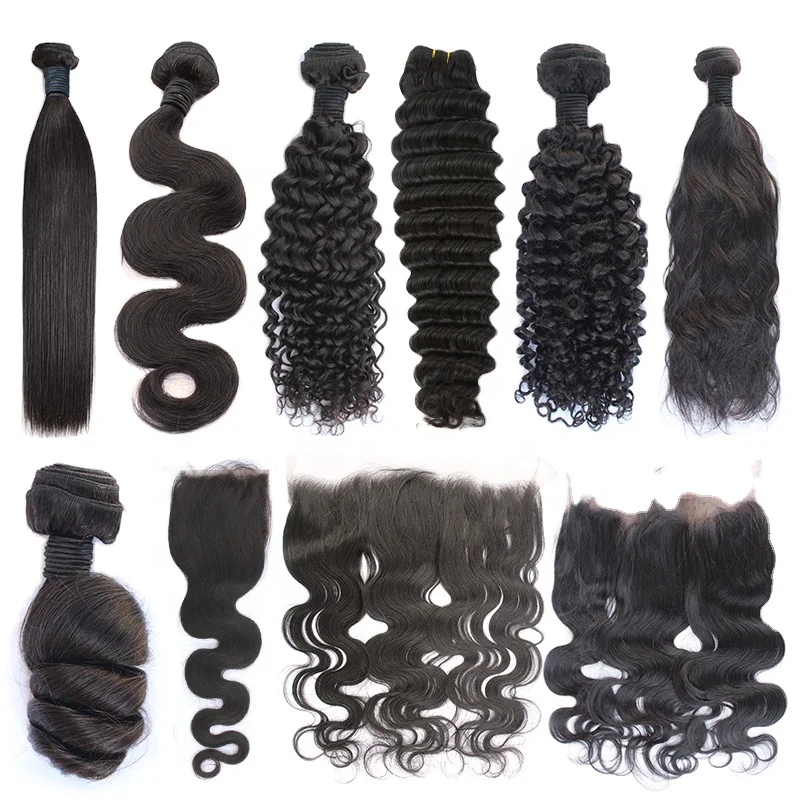 

Free Hair Sample Pack 5pc totally, Natural color