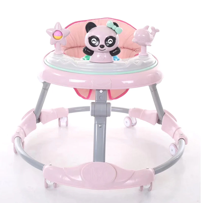 

marketing corporate promotional gift items 2020 new baby walker with music cheap plastic kid carrier toys simple baby walker, Pink, blue, green