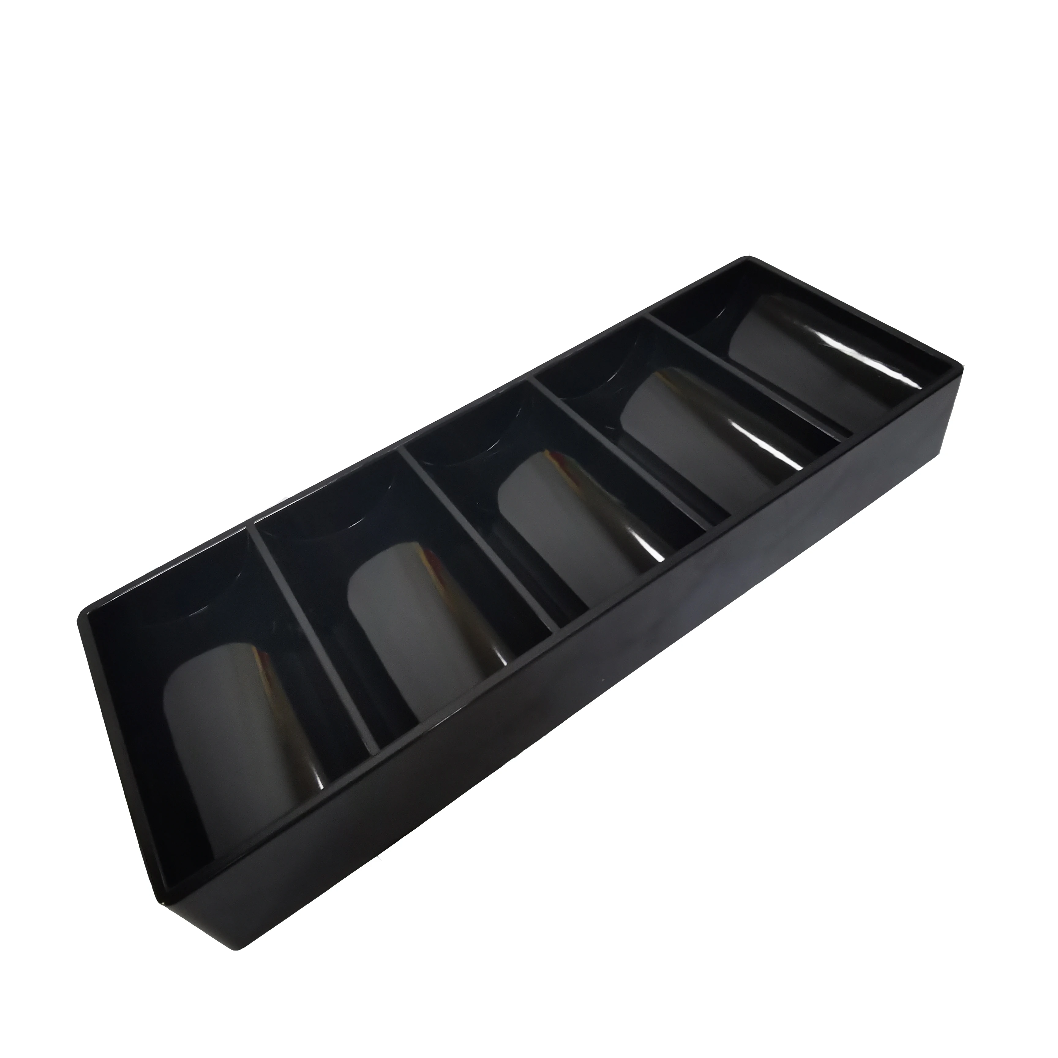 100pc Acrylic Poker Chip Holder Black Poker Chip Tray Poker Chip Rack