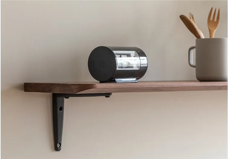 Set Of Rustic Wood Wall Mounted Storage Floating Shelves