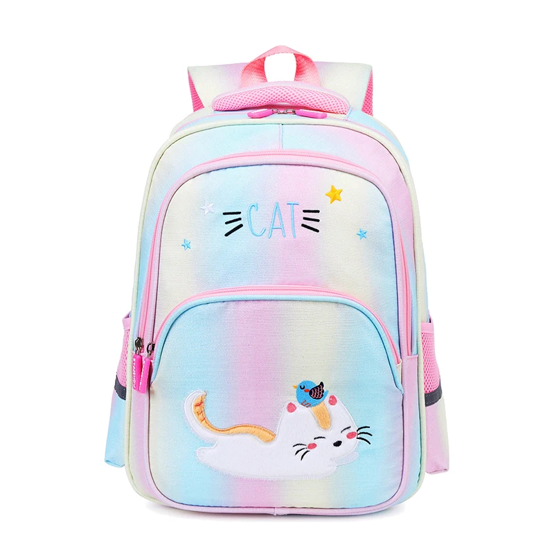 

Hot Selling Schoolbag Cute Design Eco-friendly Student Book Bag Children School Backpack Kids School Bags For Girls, Customized color