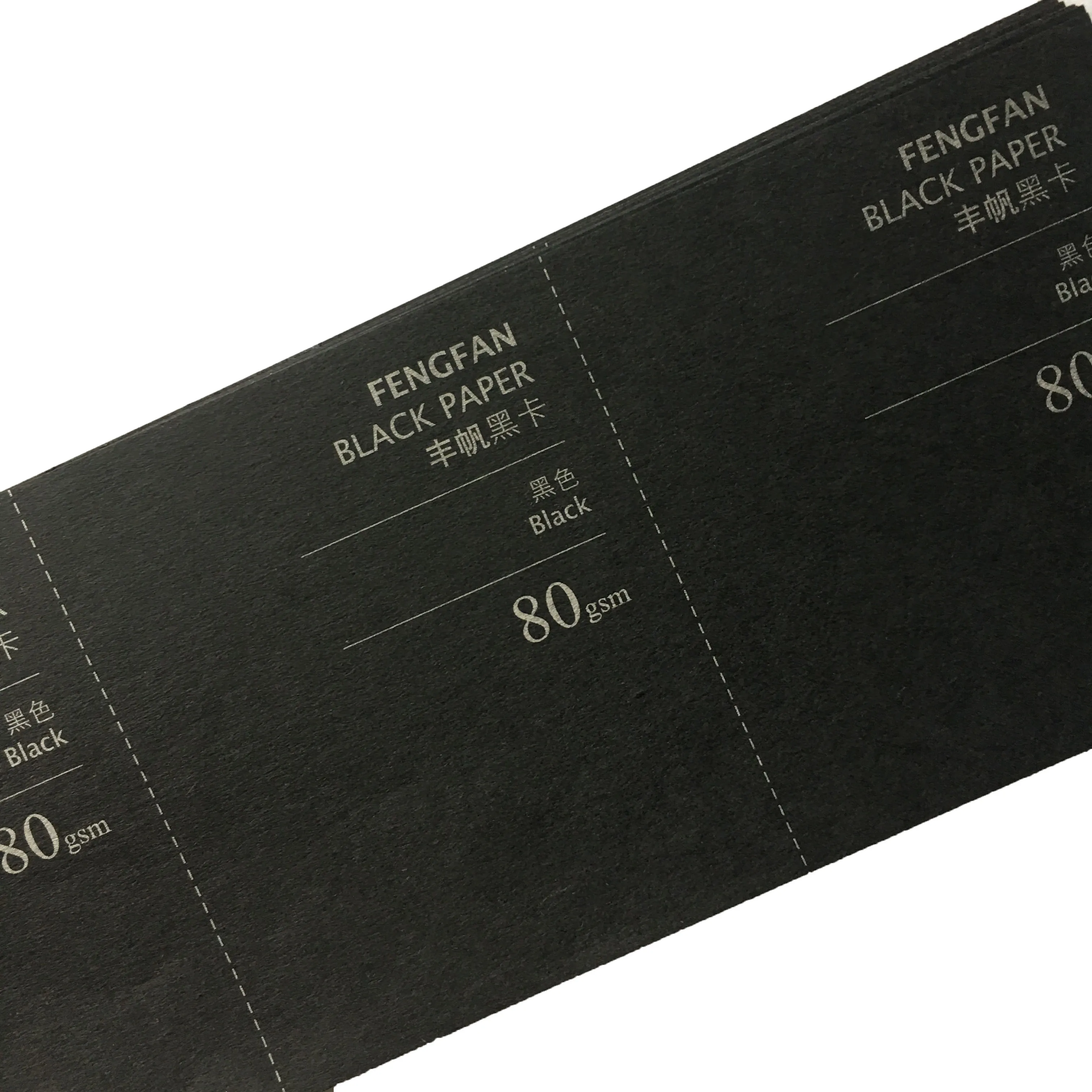 
Factory Top Grade Black cardboard paper 