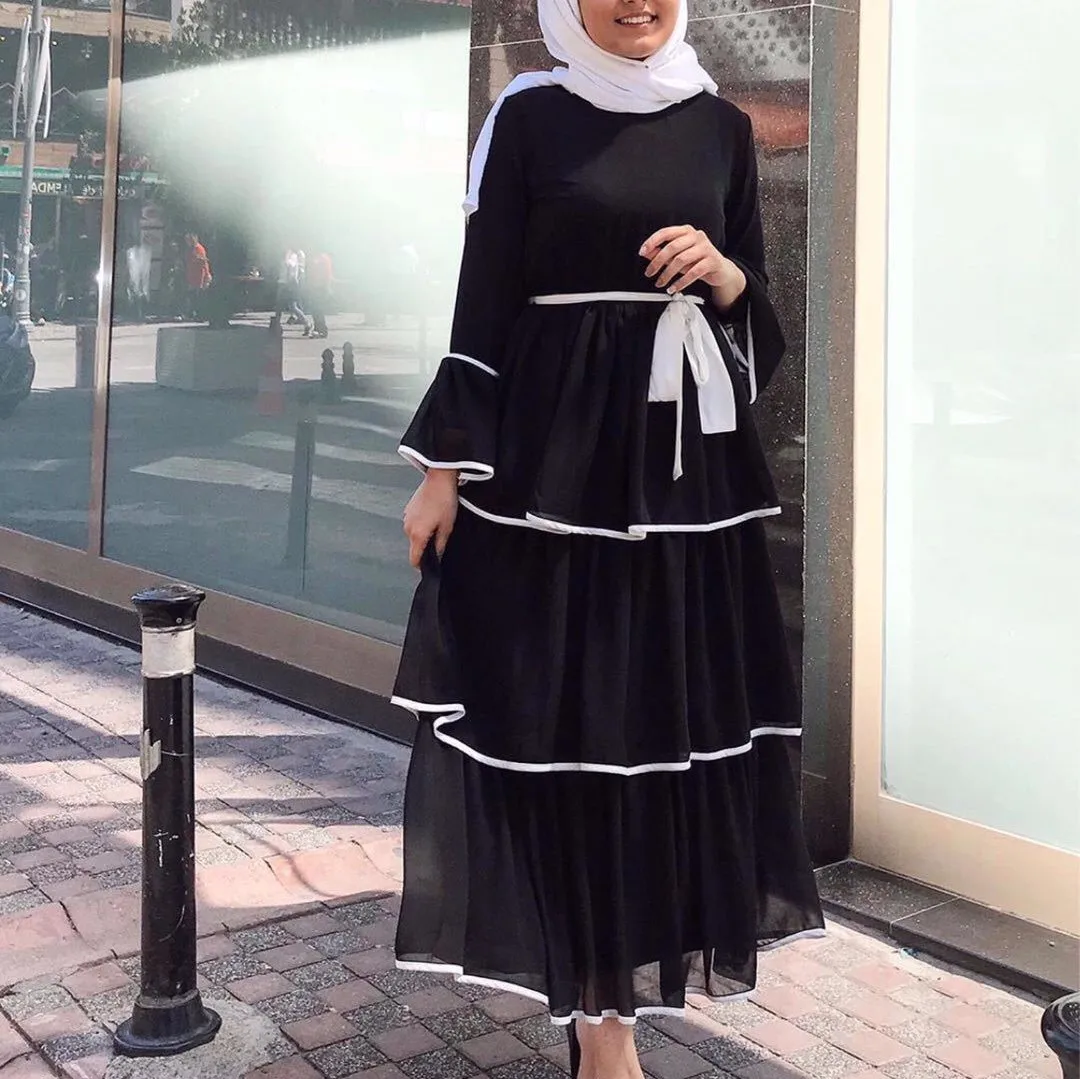 

Dresses Women Muslim Long Muslim Women Clothing From Turkey Muslim Solid Color Dresses Women