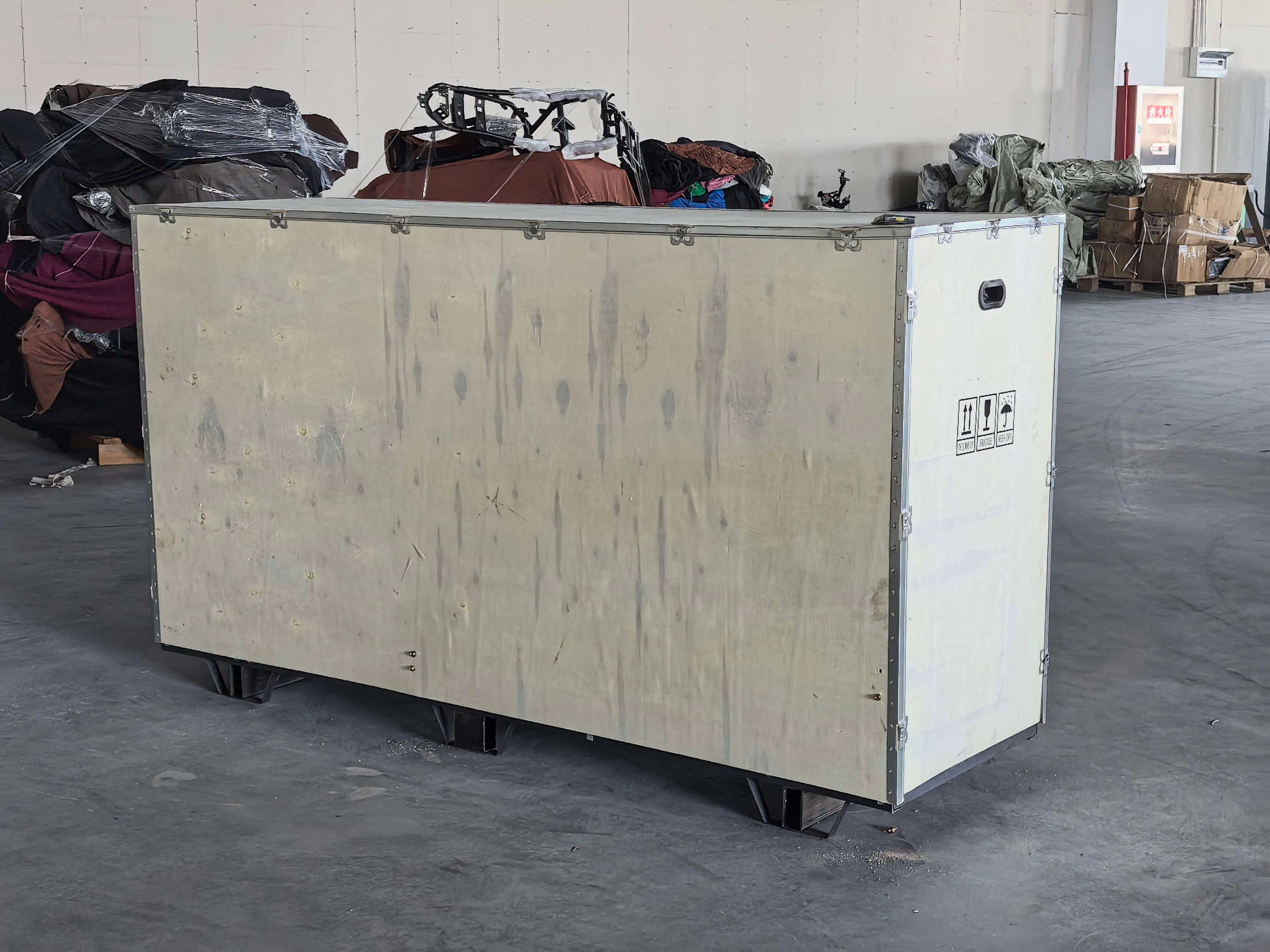 Export wooden crate