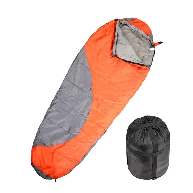 

outdoor camping sleeping bag north face custom sleeping bag, Orange