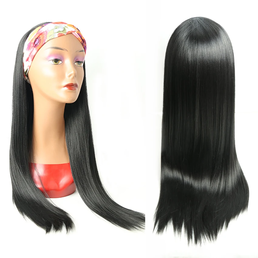 

Julianna Deep Body Wave Long Wavy Ombre Bob Grey Synthetic For Black Women Headband Wigs Curly Headband Wigs With Highligjt