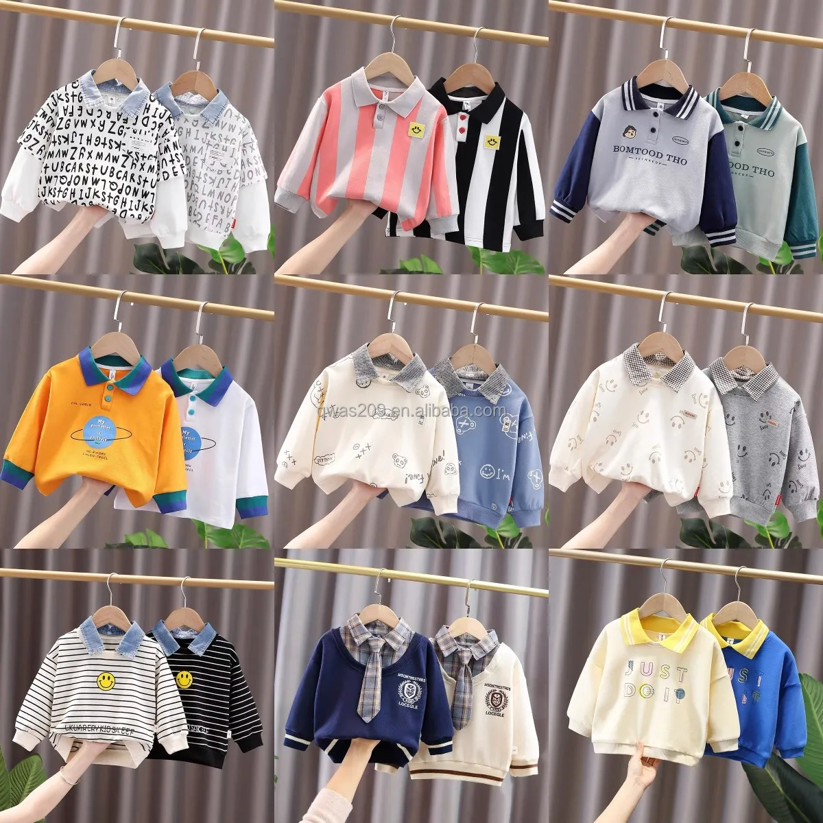 

Factory direct wholesale kids hoodies fleece winter children's cartoon printing boys and girls sweatershirt Children's hoodies