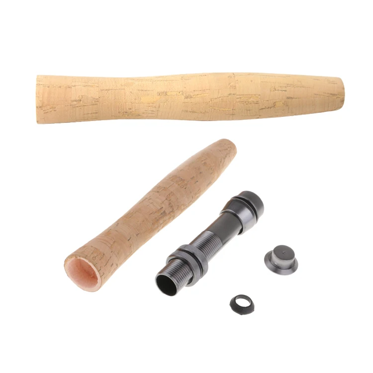 

Grade A/AA/AAA Pure grip cork handle Fishing Tackle Fly fishing Rod Cork Handle Split for Rod Building or Repair, Wood